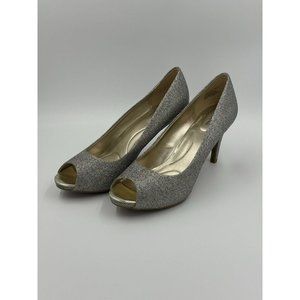 Bandolina Rainaa Gold Glamour Womens Heels Size 9.5